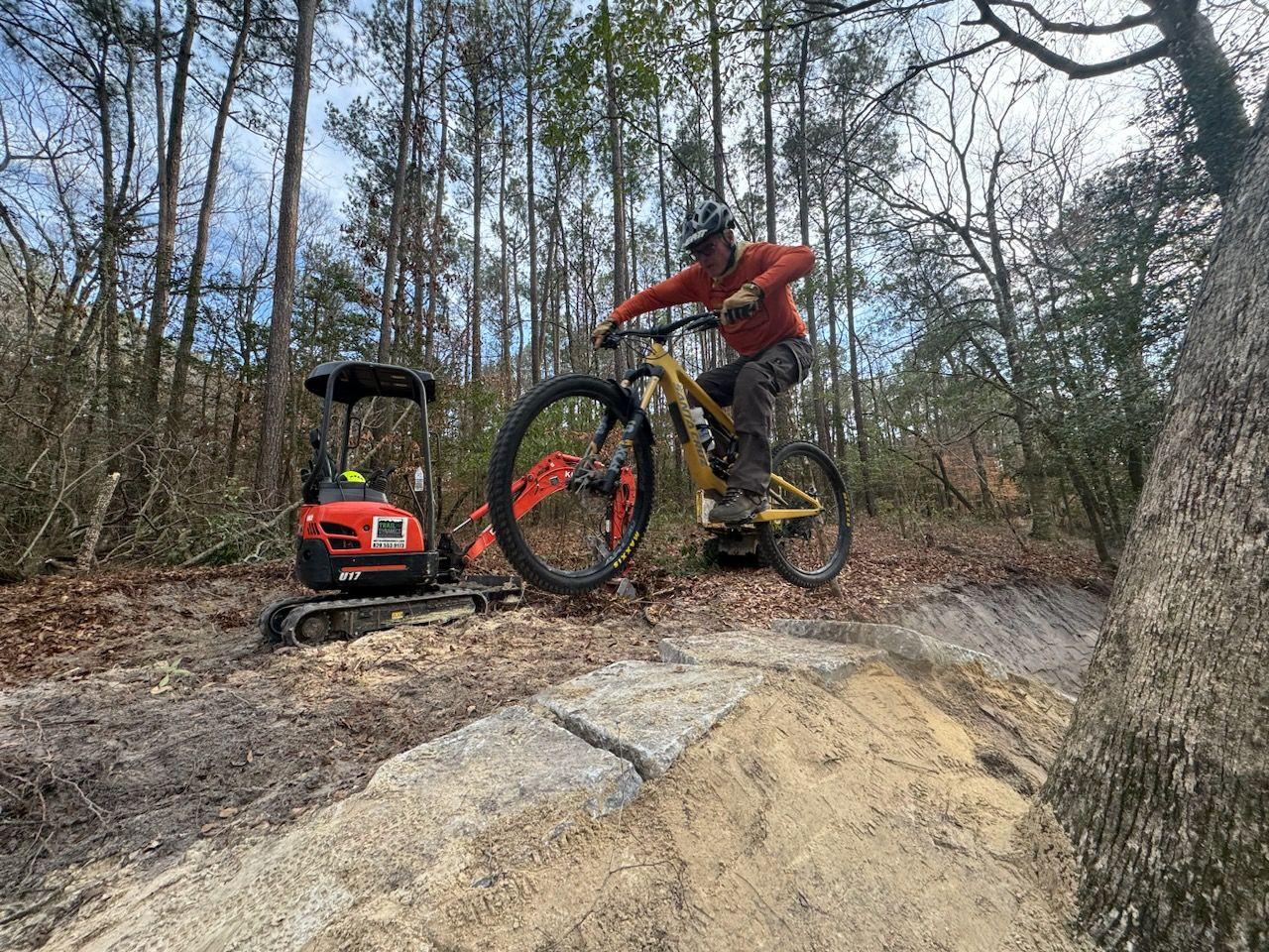 Ed Sutton riding at Big Branch